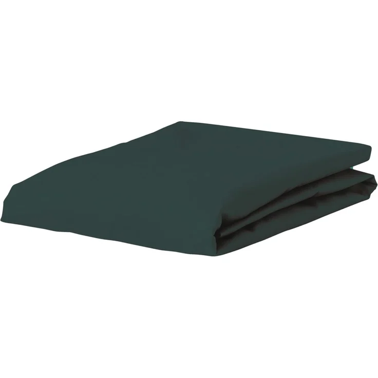 Essenza Spannbettlaken The Perfect Organic Jersey, Pine green, 180x200 - 200x220 cm