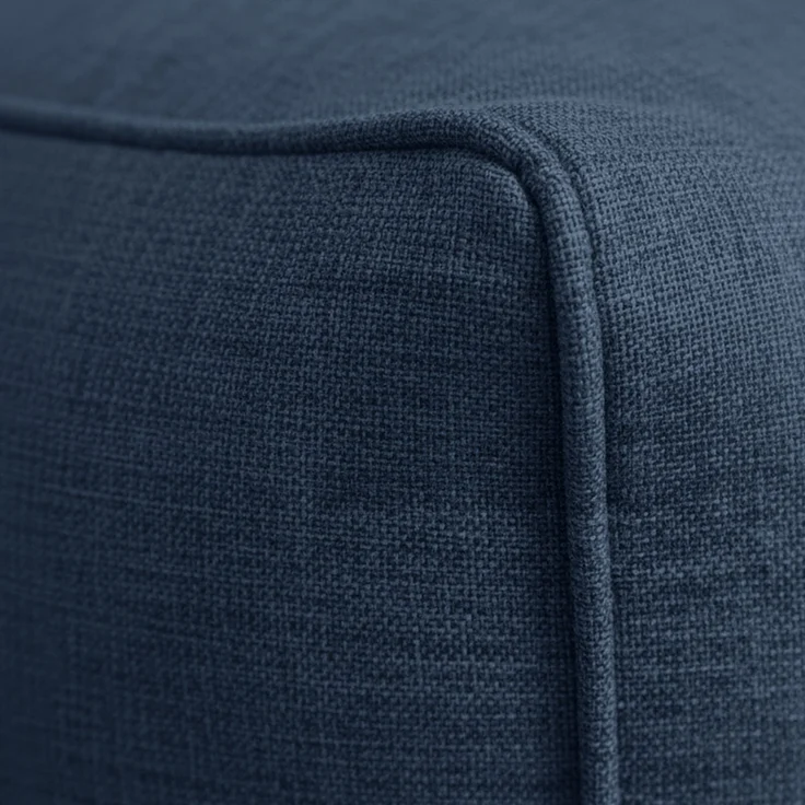 Green Bean® Indoor Sitzhocker Pouf 70x33x28cm EPS-Perlen Füllung -Home Linen Kuschelig Weich Waschbar - Drinnen Bodenkissen Liegekissen Sitzkissen Sitzhocker Sessel Kinder Erwachsene Stoff Dunkelblau – Bild 7