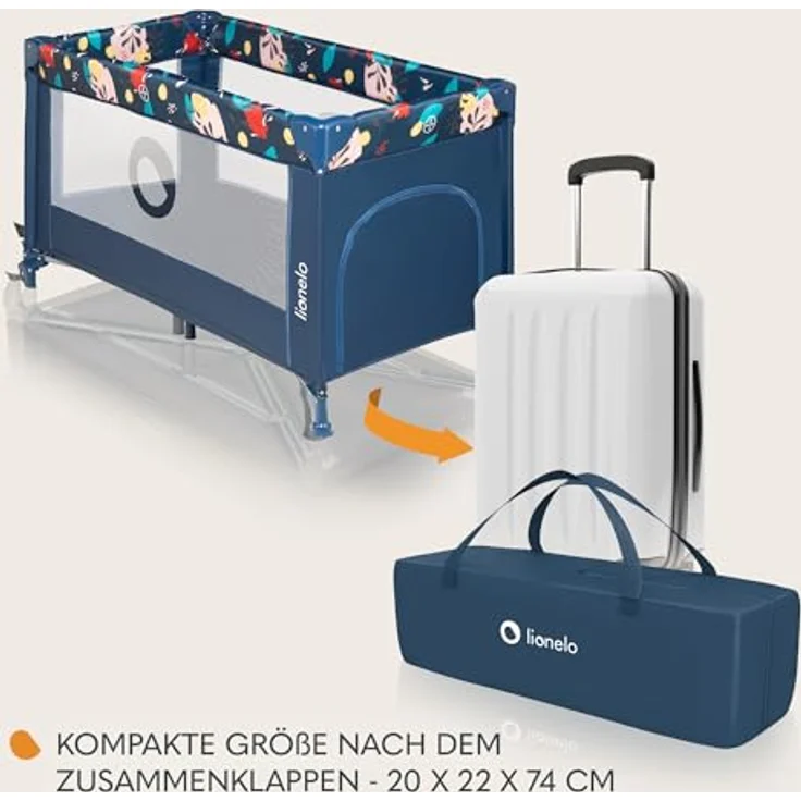 Lionelo Baby Krippe Stefi – Bild 6