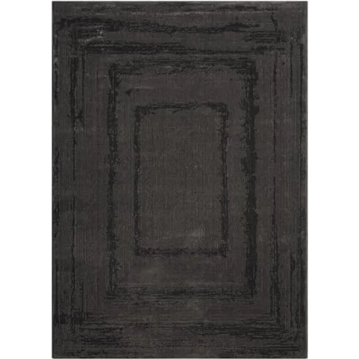 Vimoda Teppich Teppich Wohnzimmer neues priumum Designteppich moderne, Rechteckig, Höhe: 11 mm, Teppich 3D effekt Boho Einfarbig hoch-tief Bordüre Designteppich – Bild 2