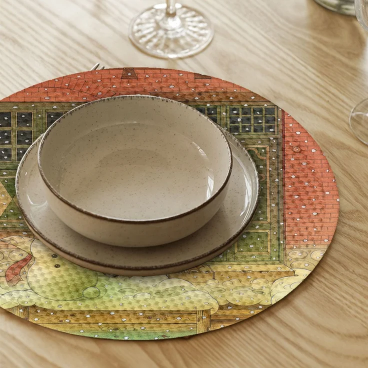 Hermia Concept '3365Supla' Tischset, Mehrfarbig, Ø 37 cm – Bild 2