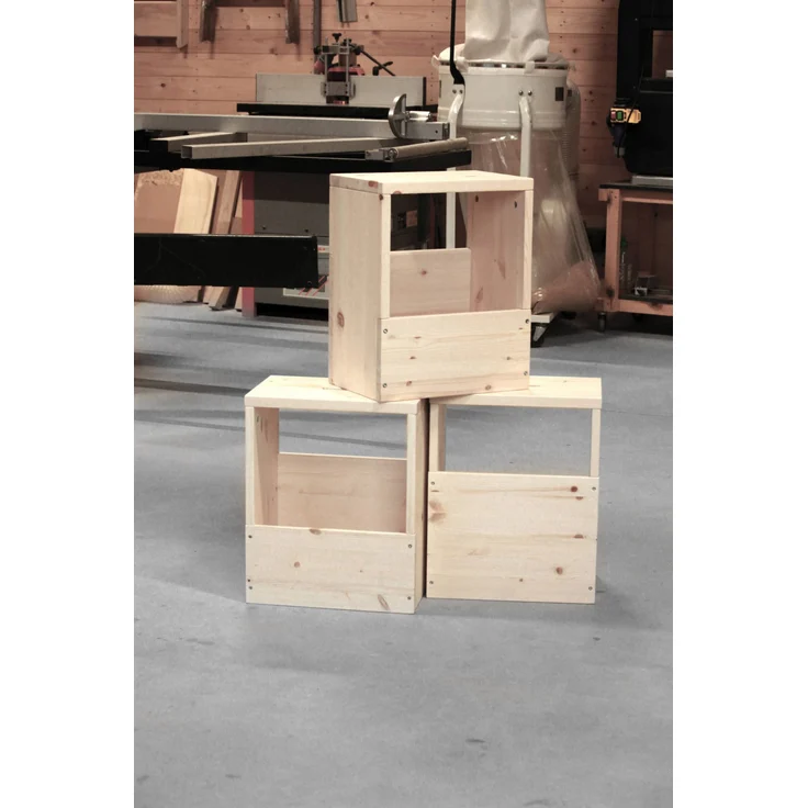 Beistelltisch Hocker GRAB-IT Ablage Kiefer natur von Karup – Bild 5