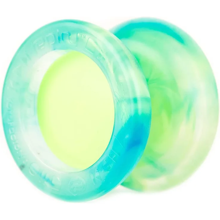 YoyoFactory Replay PRO Profi Yo-Yo von Weltmeister Gentry Stein - GRÜN (Schnelle Rotation Metall Kugellager, Fortgeschrittenes Unresponsive YoYo, Schnur und Anleitung Enthalten)