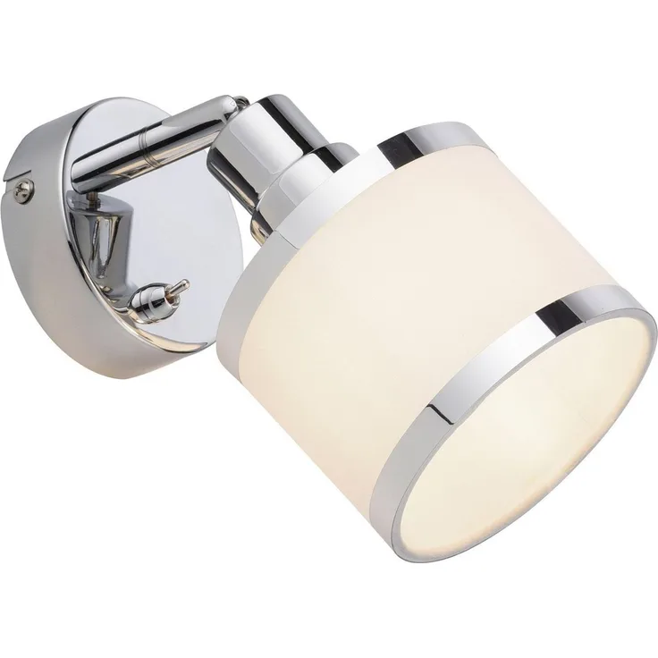 JUST LIGHT Wandleuchte ACCOR, ohne Leuchtmittel, Exklusive E14, Schalter, Kippschalter, Schalter