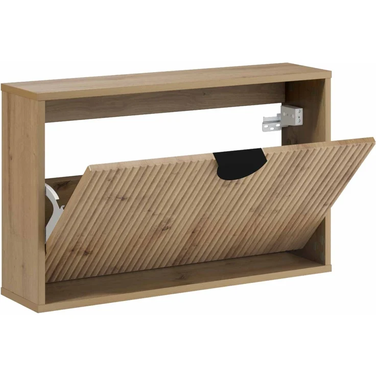 vidaXL Schuhschrank VENRAY 70 x 17 x 43 cm Holzwerkstoff Artisan-Eiche 8020062 – Bild 4