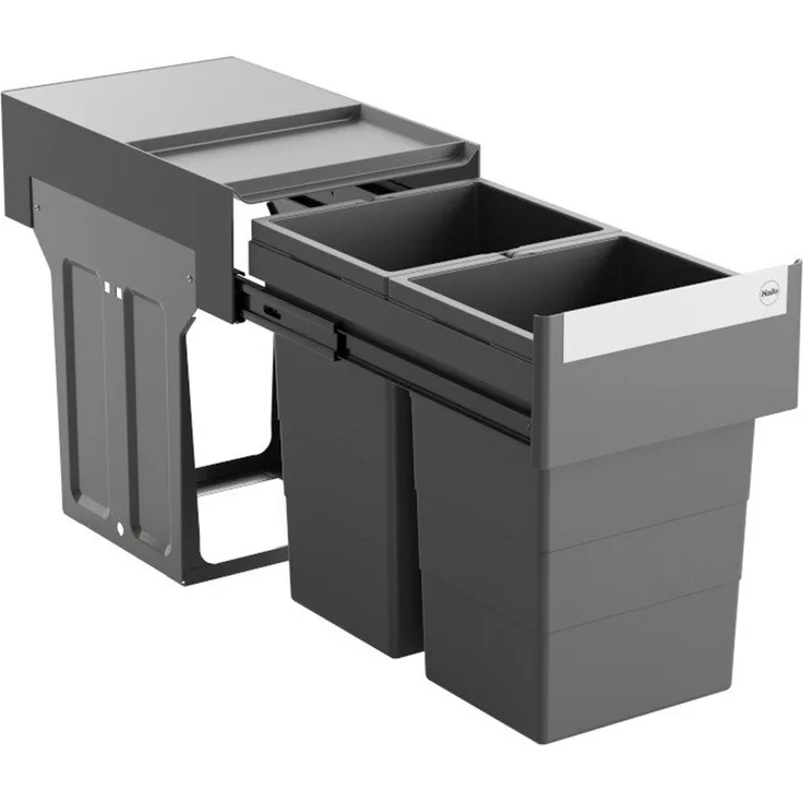 HAILO Abfallsorter TANDEM 13/13 ab 40 cm Schrankbreite / AS Tandem 4. Generation