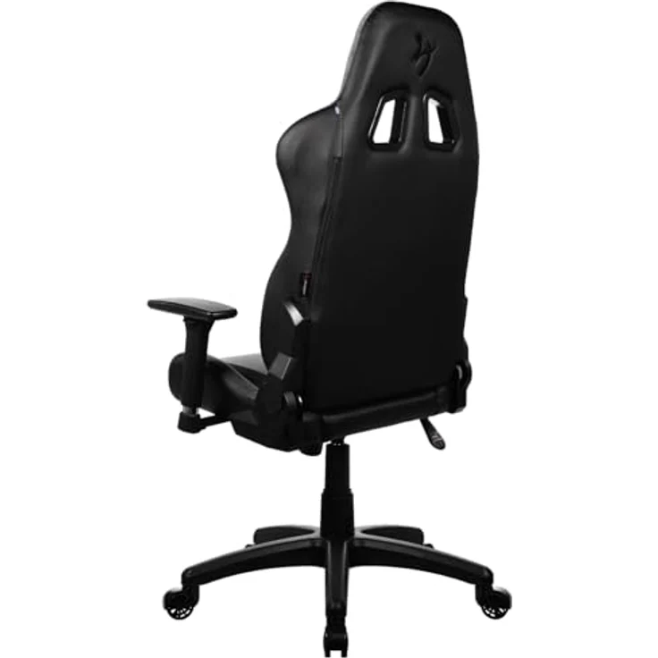 Arozzi Avanti Gaming Stuhl, Soft Fabric mit ergonomischen Armlehnen, grau – Bild 6