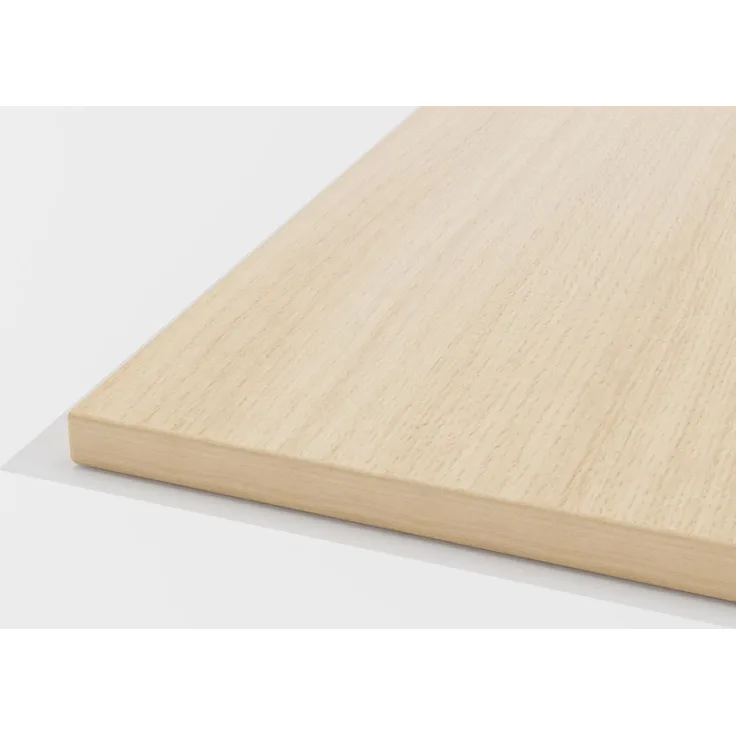 BISLEY Desktop, melaminharzbeschichtete MFC Tischplatte, mit 2 mm ABS Kante, DT251408005, H: 25 x B:1400 x T:800 mm, 018 Kendal Eiche