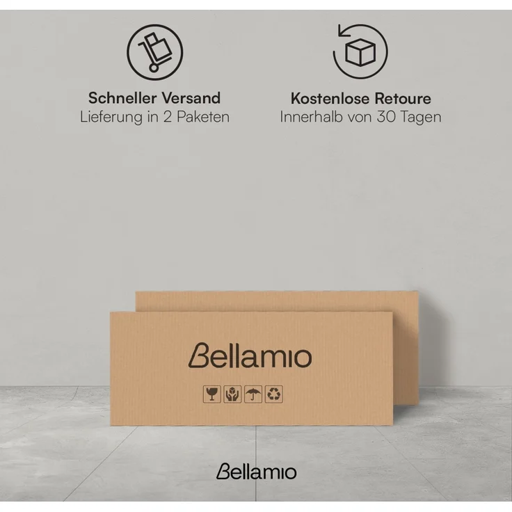 Bellamio 'Apol' Mehrzweckschrank, schwarz, 176x33x60 cm, Aktenschrank mit Schublade und 5 Ablagefächern – Bild 9