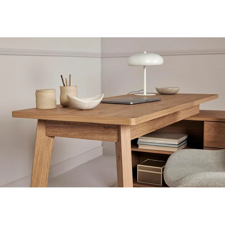 Jahnke Eckschreibtisch Libre D 240 E Montana Eiche – Bild 7