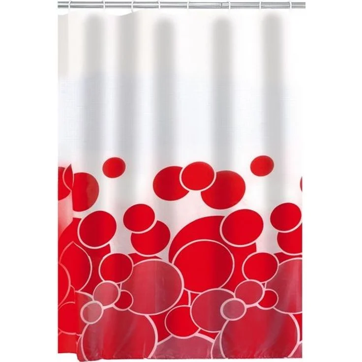 Ridder Duschvorhang Kani rot Breite 180 cm – Bild 4