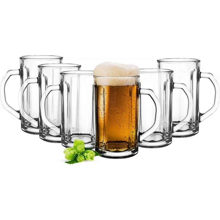 6 Bierseidel 500ml Biergläser Bierkrüge Bierglas Pilsgläser Bierglas Gläser