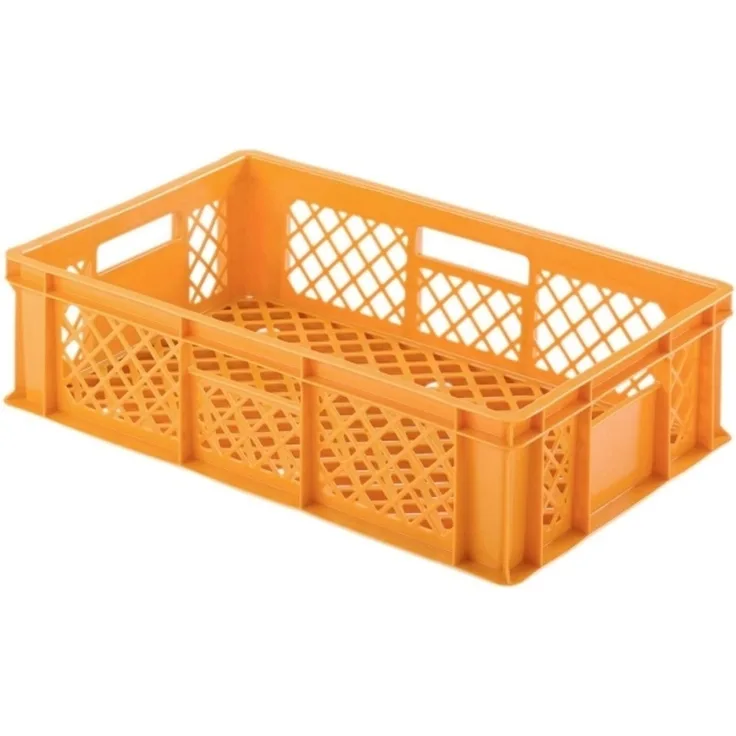 Alutec 75090 Kunststoffbox Lebensmittelqualität (B x H x T) 600 x 154 x 400 mm Orange 1 St.