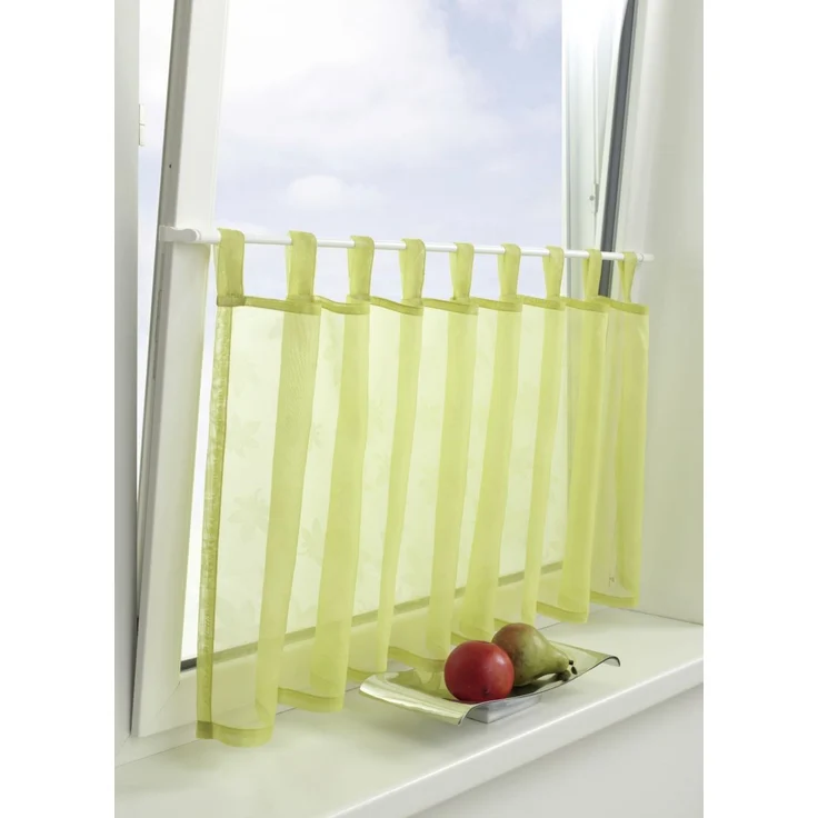 Gardinia Klemm-Vitragenstange weiß, 45 - 75 cm – Bild 2