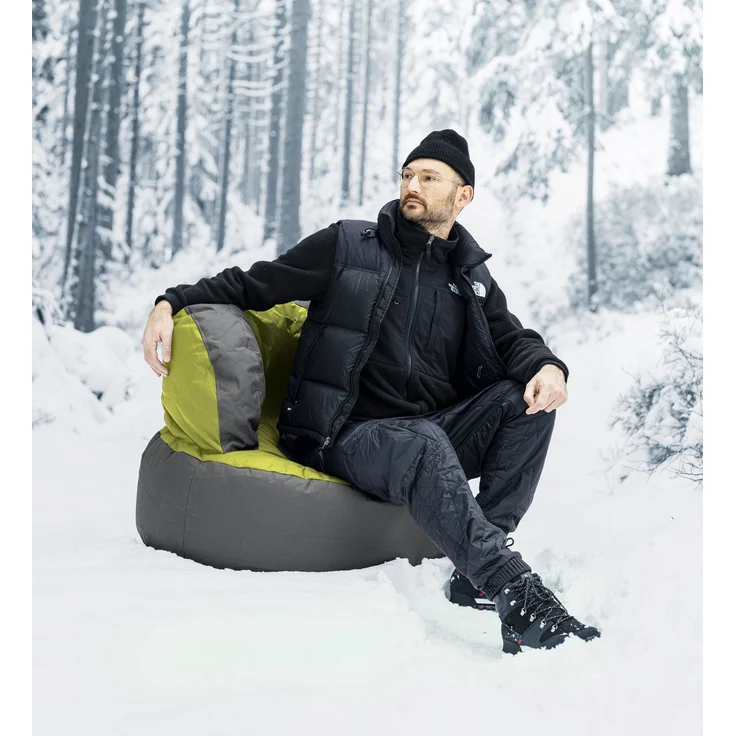 Sitting Point Sitzsack Scuba Bebop Uni in grau – Bild 5