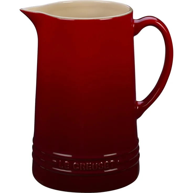 Le Creuset Saftkrug 1,5 L Kirschrot - Rot