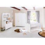 Pinolino 'Florentina' 3-tlg. Kinderzimmer extrabreit groß, inkl. extrabreitem Regalaufsatz