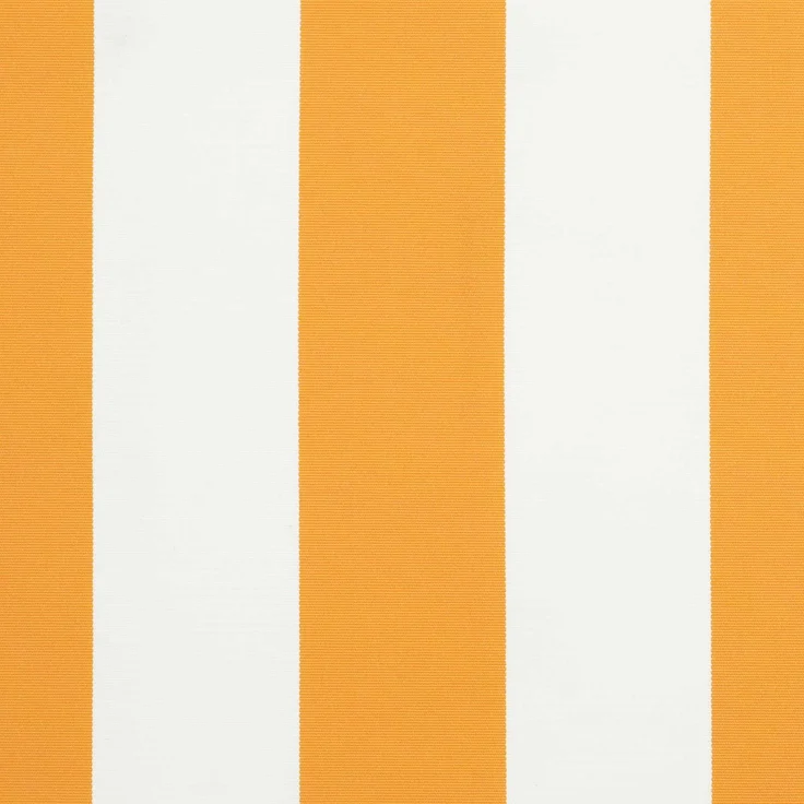 vidaXL Manueller Markisenrahmen mit LEDs Gelb und Weiß 4 × 3,5 m 3420631 – Bild 9