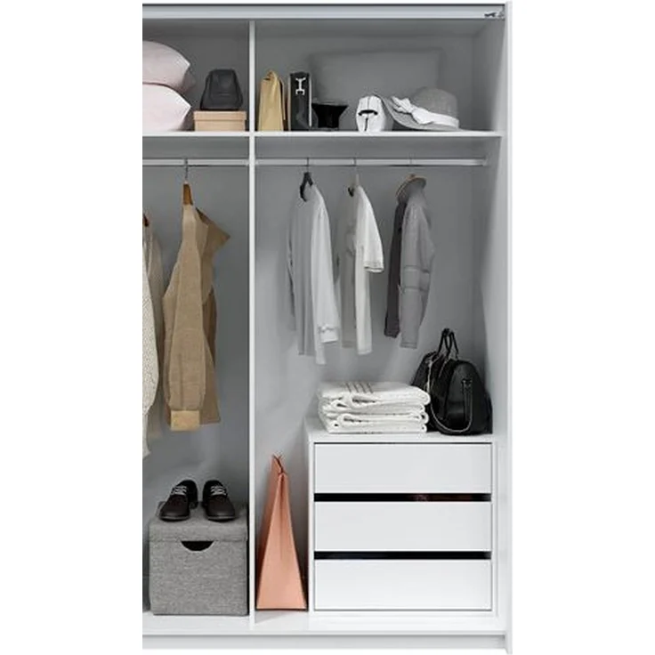 Schubkasteneinsatz >Arc< (2er-Set) in weiss - 60x57x44 (BxHxT) – Bild 5