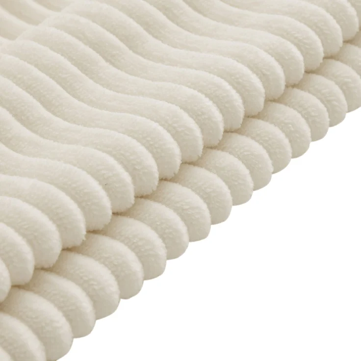 4-Sitzer Wohnlandschaft B 280 x T 146 x H 85 cm aus Cord mit Stauraum und flexiblem Hocker – Bild 10