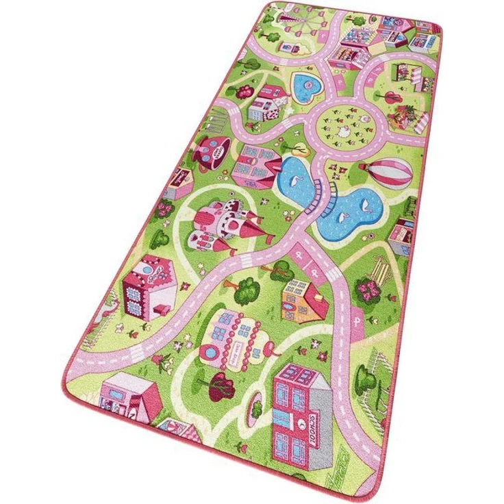 Hanse Home Spielteppich Kinderteppich Sweettown rosa | 102378 160x240 cm – Bild 4
