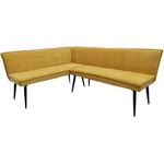 HTI-Living Eckbank Eckbank 154 x 195 cm Mesilla kurzer Schenkel links (Stück, 1-St, 1 Eckbank), Sitzbank Polsterbank