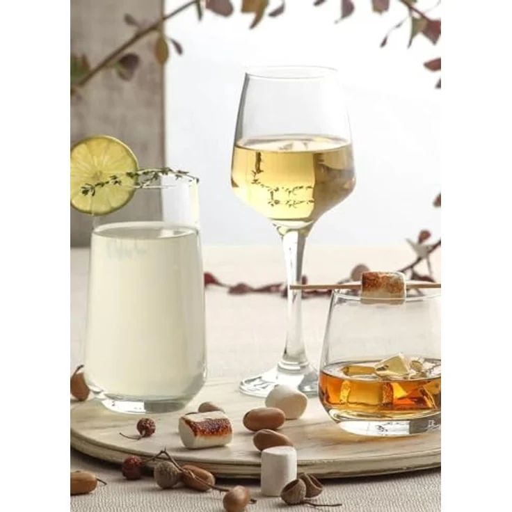LAV Gläser-Set Lal, 18-tlg, Glas, Spülmaschinengeeignet, robust, vielseitig – Bild 4