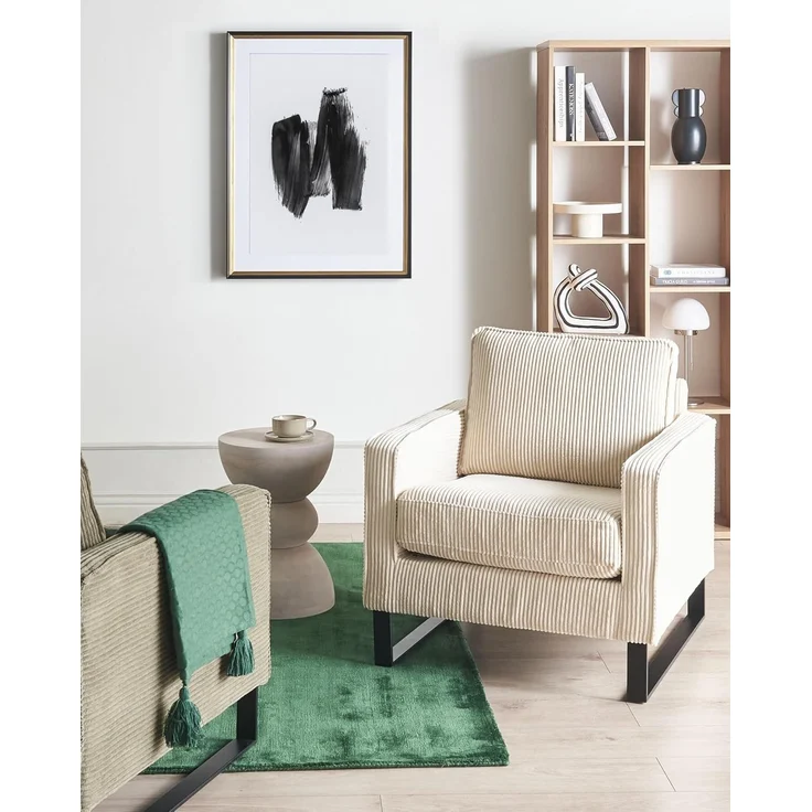 Sessel VIND Cord Hellbeige – Bild 2