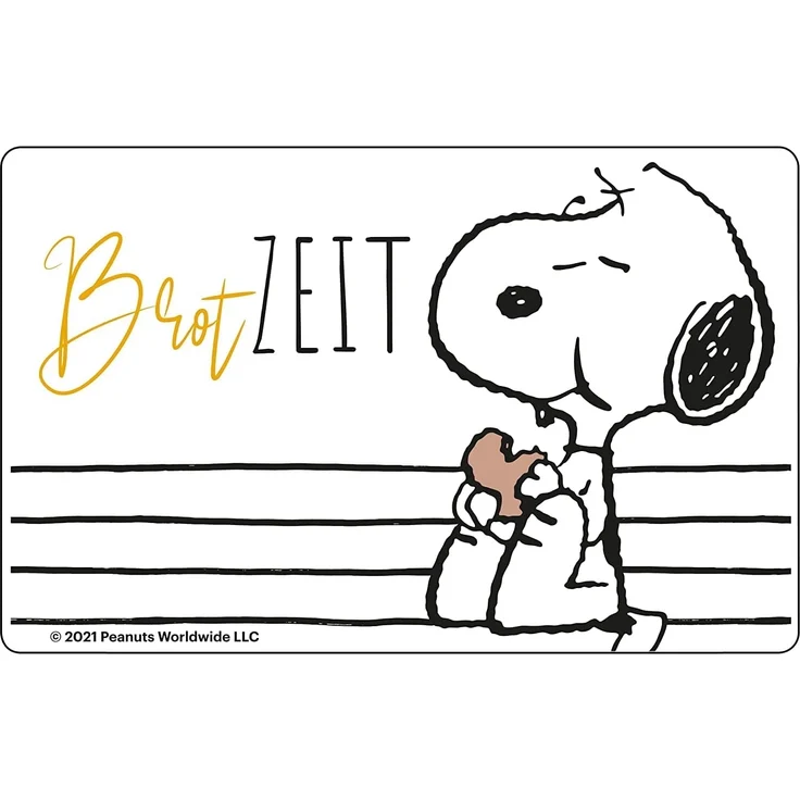 United Labels® Lunchbox Peanuts Snoopy - Brotzeit, Kunststoff (PP) – Bild 3