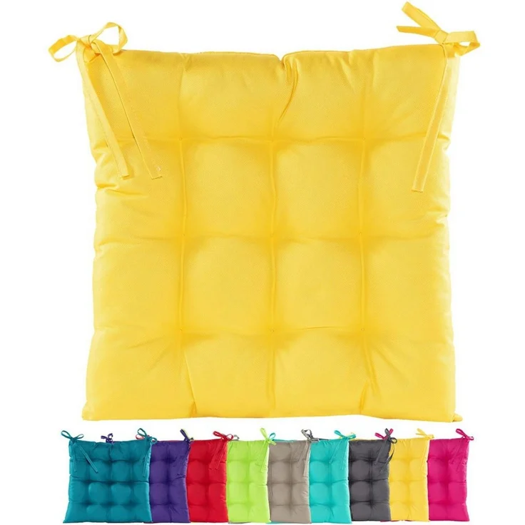 JACK Stuhlkissen JACK Outdoor 38x38cm Sitzkissen Lounge Kissen Sitzkissen Wasserfest, mit Lotus Effekt, robust, strapazierfähig, für Innen & Außen – Bild 1