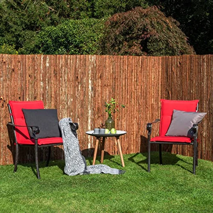 Sol Royal Sichtschutz Rinde 80x300 cm (HxB) SolVision R63 FSC® Natur Sichtschutz Rindenmatte für Balkon oder Windschutz Blickschutz – natürlicher Rindenzaun Sichtschutzmatte für Balkon & Garten – Bild 3