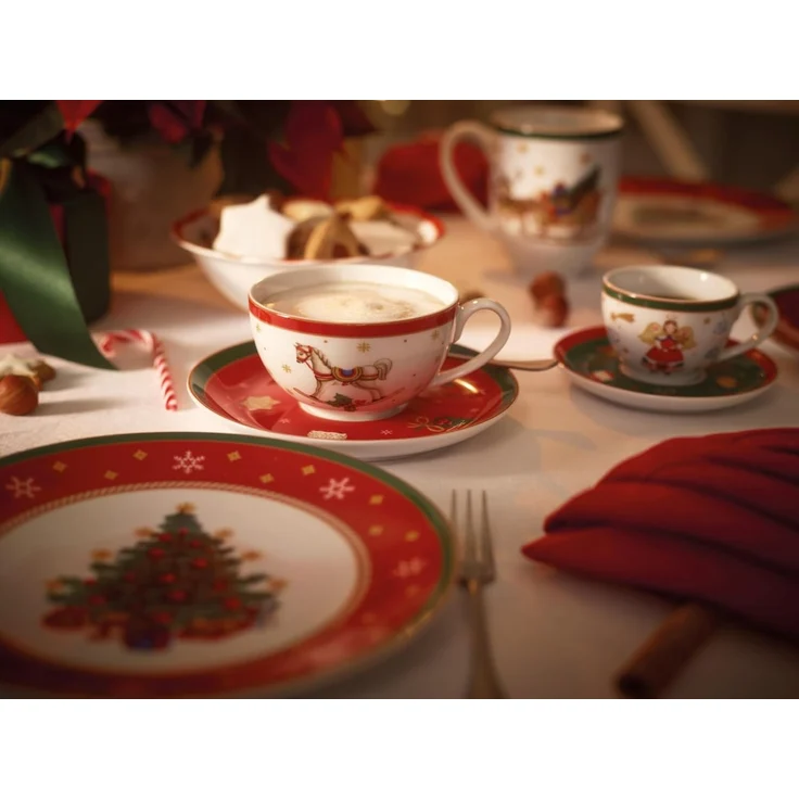 Hutschenreuther Espressotasse Happy Wintertime Weihnachtsgeschirr, Porzellan, 0,10 L – Bild 2