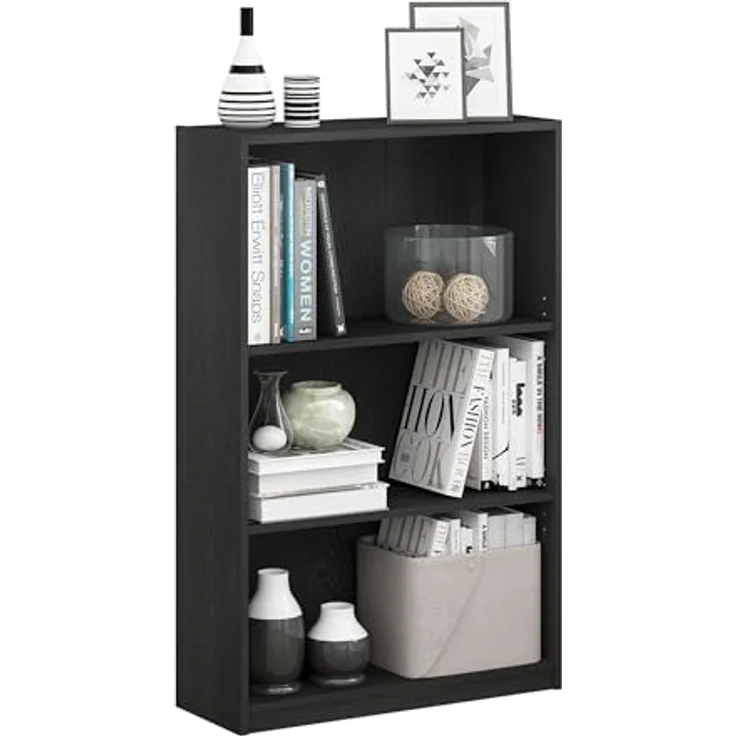 Furinno JAYA Einfaches Bücherregal, holz, 0, 24. 13x24. 13x102. 36 cm – Bild 2