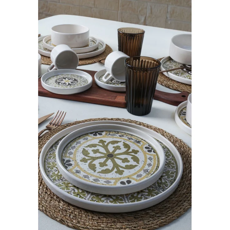 Hermia Concept 'X00018879' Tafelservice (20-teilig), Mehrfarbig, Ø 27 cm – Bild 2