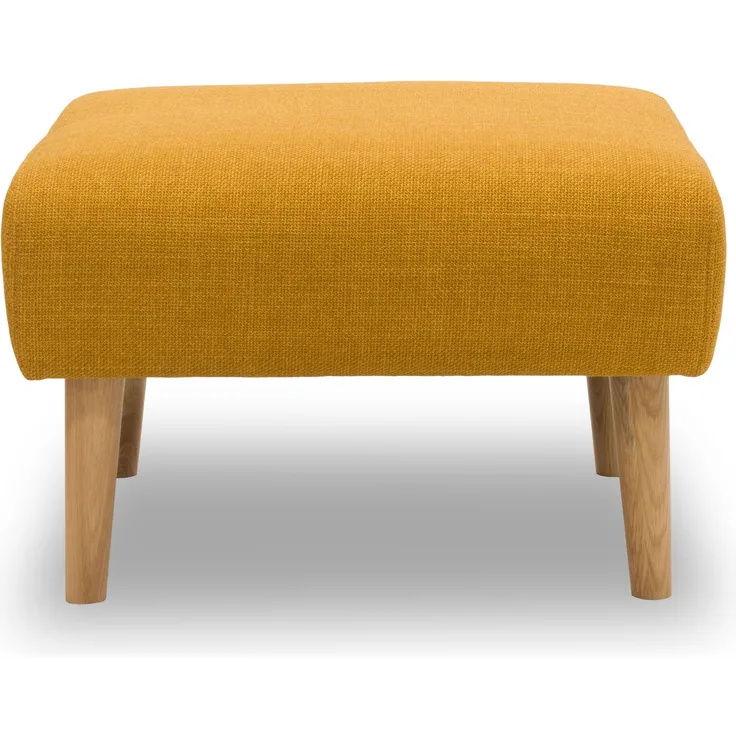 DOMO Collection Swift FK, Hocker, Webstoff curcuma, 75 x 68 cm