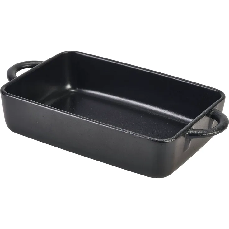 GenWare Auflaufform Steinzeug, 0,42 l, Höhe 40 mm, Länge 160 mm, Breite 105 mm