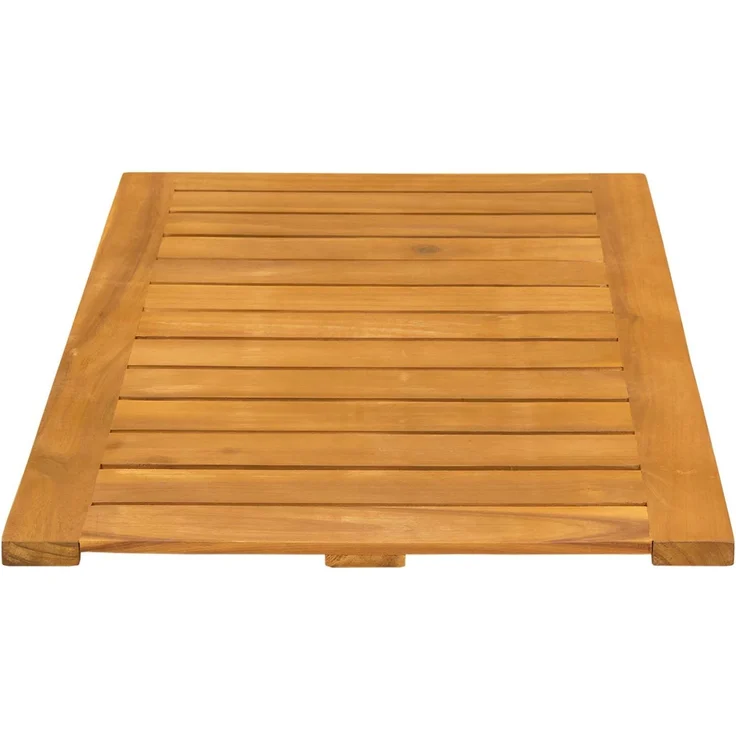 vidaXL Badematte Braun 80 x 50 cm Massivholz Akazie 42025268 – Bild 5