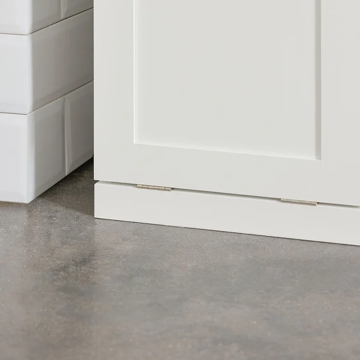 SoBuy BZR66-W Badunterschrank, MDF, Lackiert, Weiß, 66 x 95 x 37 cm – Bild 10