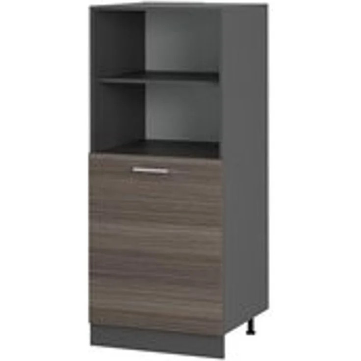 Herdumbauschrank R-Line Edelgrau 60 cm Vicco – Bild 6