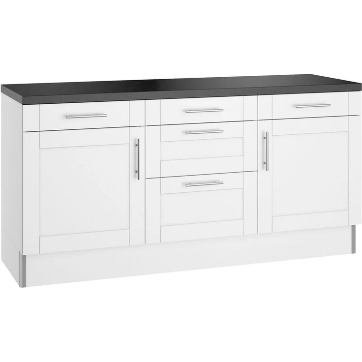 OPTIFIT Küche Ahus, 180 cm breit, ohne E-Geräte, Soft Close Funktion, MDF Fronten – Bild 3