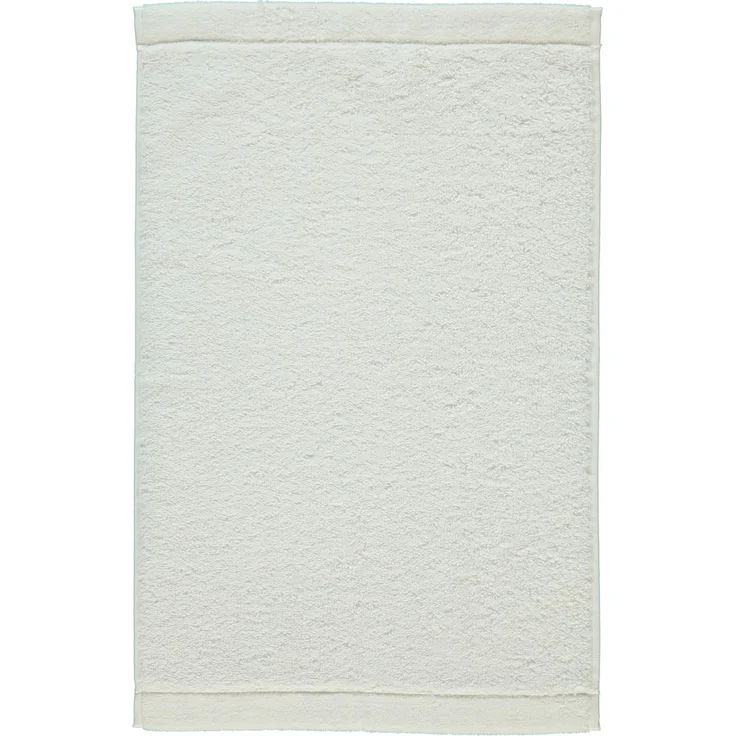 CAWÖ Gästetuch - Lifestyle, Walkfrottier, Baumwolle, einfarbig Weiß 30x50cm – Bild 2