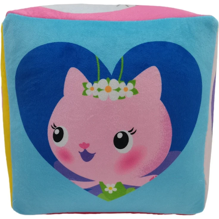 Gabby's Dollhouse Würfelkissen Gemütliches Kuschelkissen für kleine Fans – Bild 8