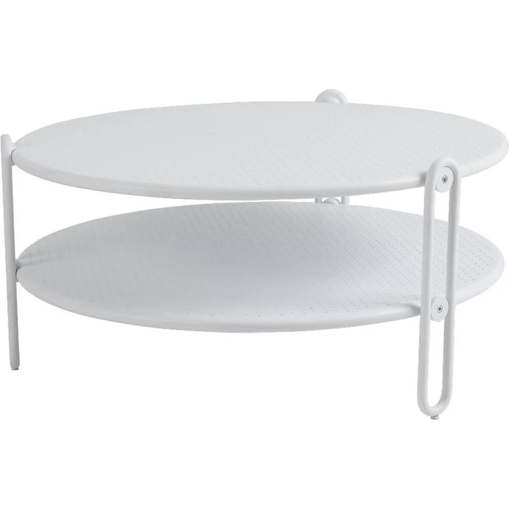 Brafab Blixt Loungetisch Aluminium rund – Bild 1