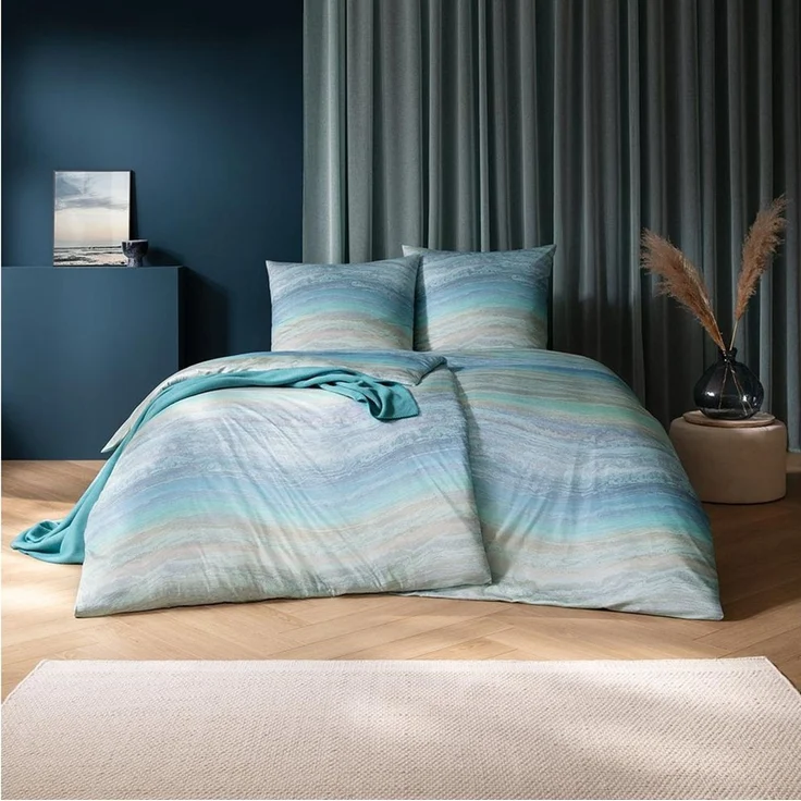 Estella Bettwäsche Maike, Mako-Interlock-Jersey, 2 teilig, Hochwertiger Mako-Interlock-Jersey – Bild 3