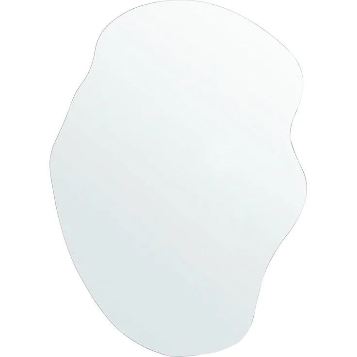 Wandspiegel silber 50x70 cm FALAISE