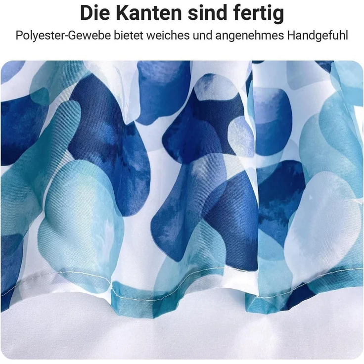 Duschvorhang 120x200cm Blaue – Bild 5
