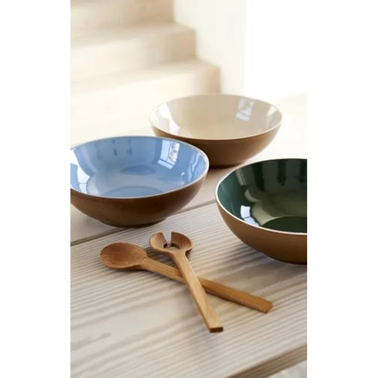 Bitz Salatschüssel 30 cm Wood/Forest Steinzeug – Bild 3