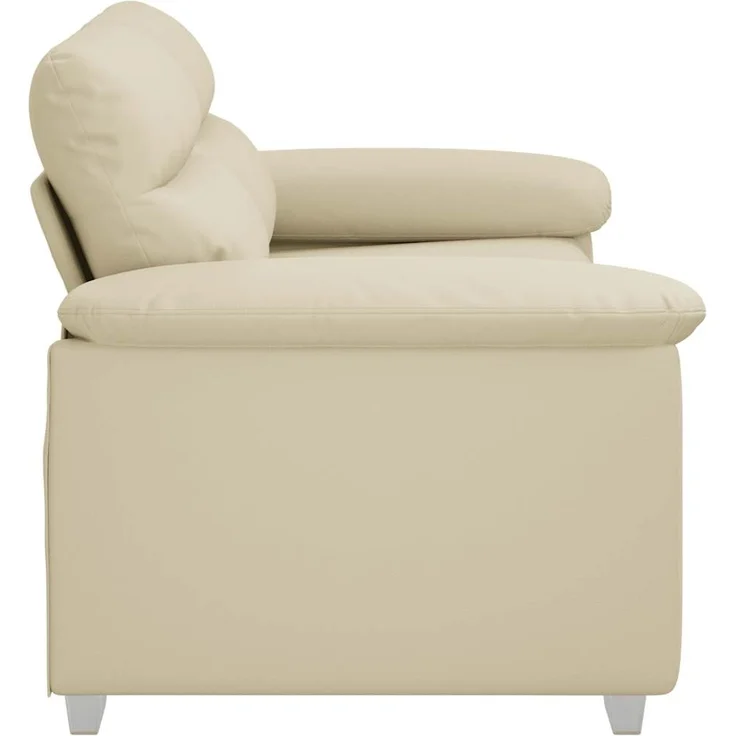 vidaXL 2-Sitzer-Sofa Creme 160x81x84 cm Kunstleder 4105333 – Bild 4