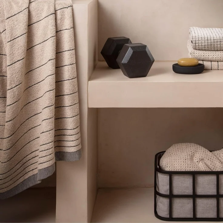 Möve Badematte Eden, Höhe 8 mm, fußbodenheizungsgeeignet, Baumwolle, rechteckig – Bild 5