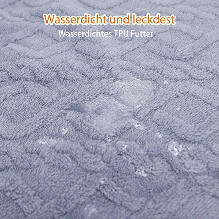 nobleza Hundematte Wasserdichte Hundedecke Flauschig und Weich Outdoor Hundedecke – Bild 2